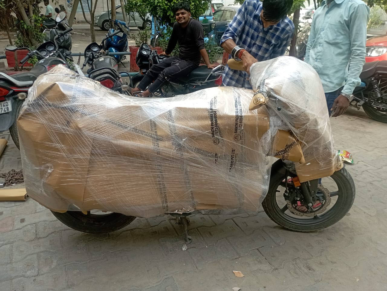 Which is the best packers and movers company near me? 5 bike transportation in ghazianad