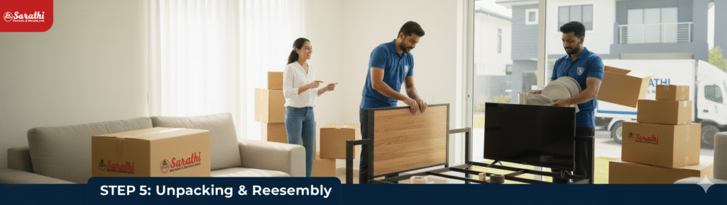 Step-by-Step Process of House Shifting with Packers and Movers 6 sarathipackersandmoversin ghaziabad5